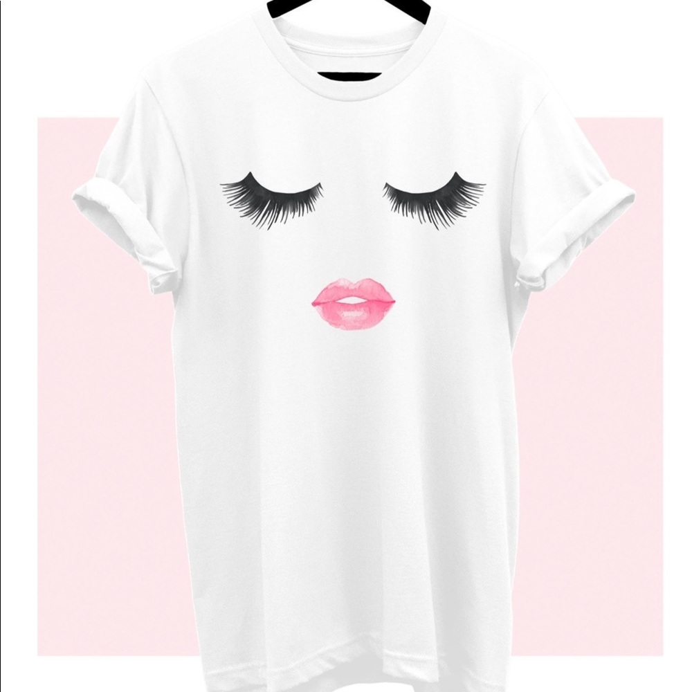 MASCARA and GLOSS tee
